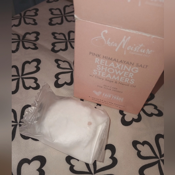NEW SheaMoisture Pink Himalayan Salt Relaxing Shower Steamers - Picture 6 of 6